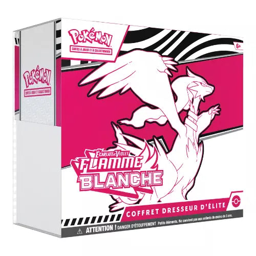 Pokemon EV10.5 : Foudre Noire & Flamme Blanche - Coffret dresseur d'élite (ETB) - 2 Variantes