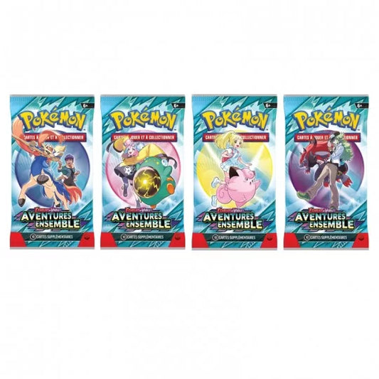 Pokémon : Booster à l'unité EV09 Aventures Ensemble