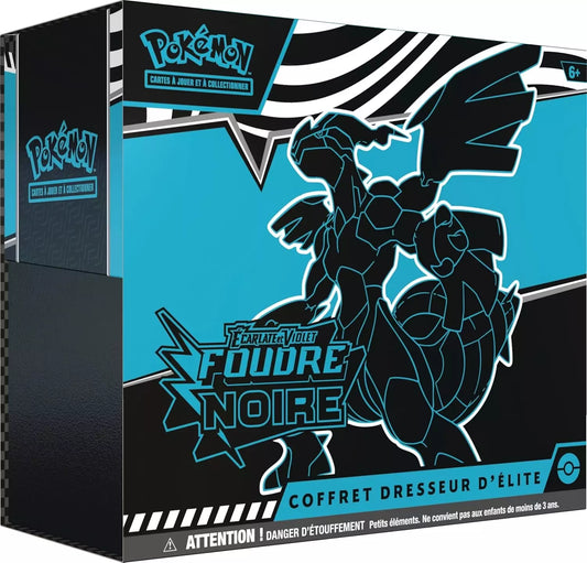 Pokemon EV10.5 : Foudre Noire & Flamme Blanche - Coffret dresseur d'élite (ETB) - 2 Variantes
