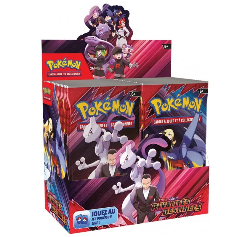 Pokémon Display 36 Boosters Rivalités Destinées (EV10)